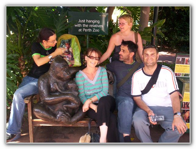 DJ SJ MJ Stuart & Karen at Perth Zoo Feb 16th 2007 1